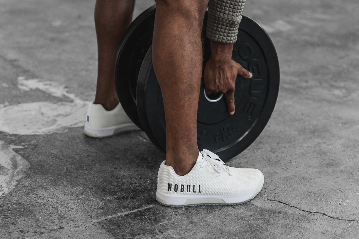 Nobull Superfabric Crossfit® Men's Crossfit Shoes White | Australia (FS9716)